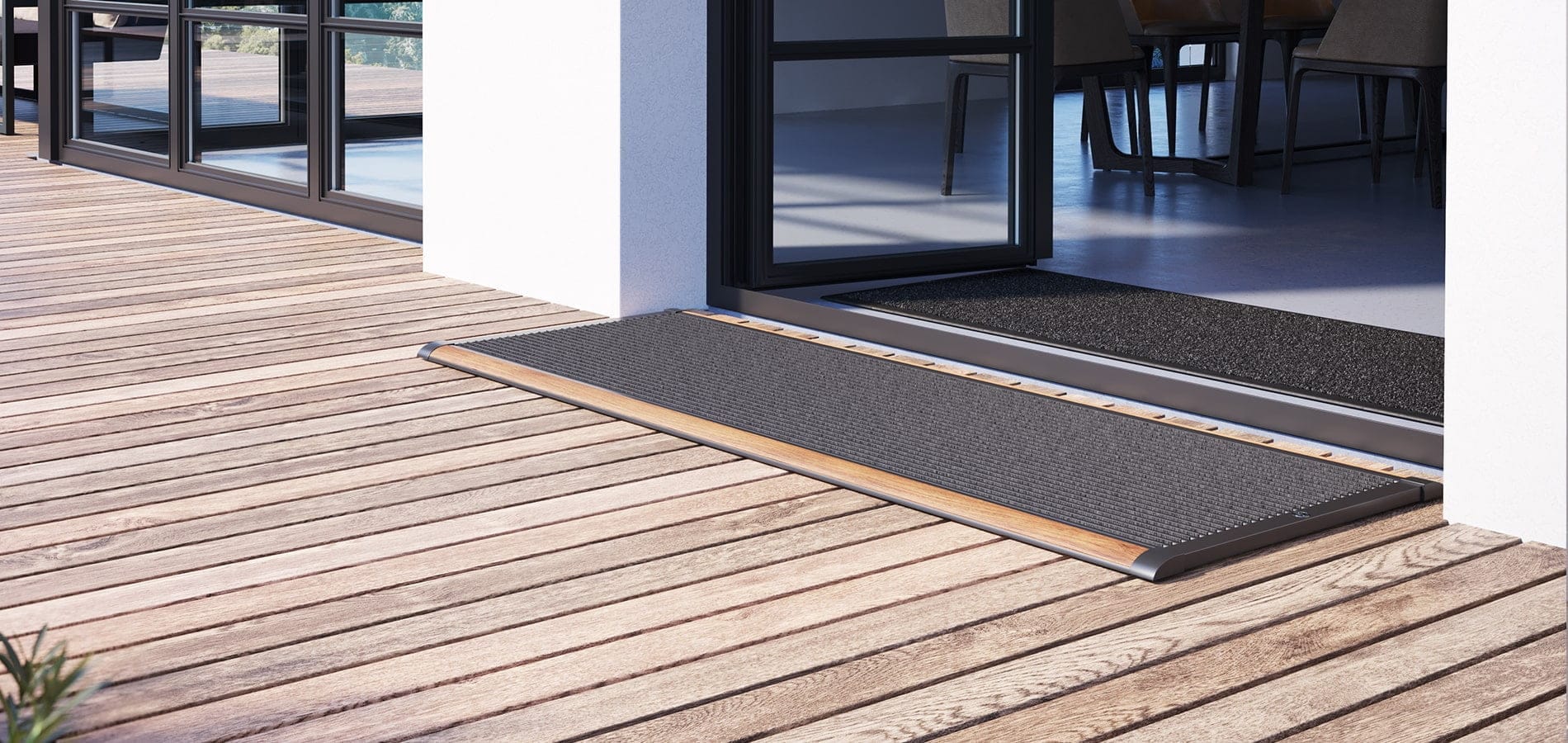 Puertas dobles RiZZ Indoor mat