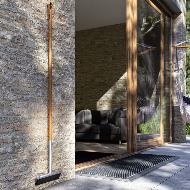 Aluminium design bezem