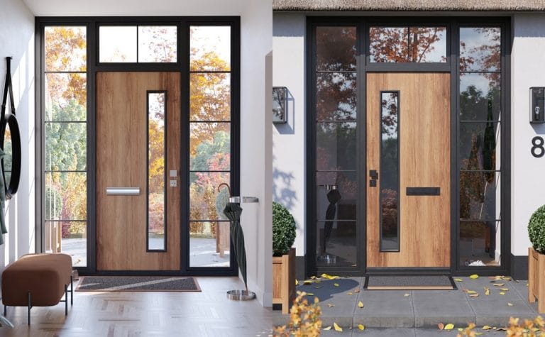Perfect indoor & outdoor doormat anthracite