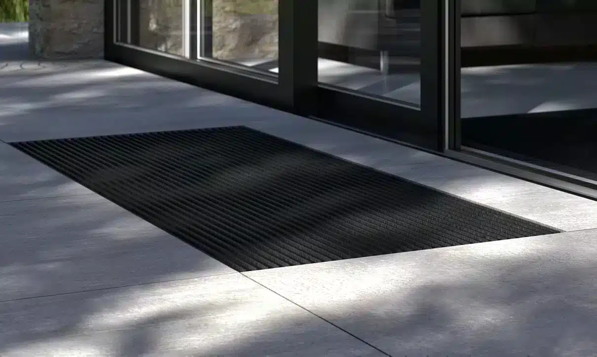 Luxury outdoor doormat without frame
