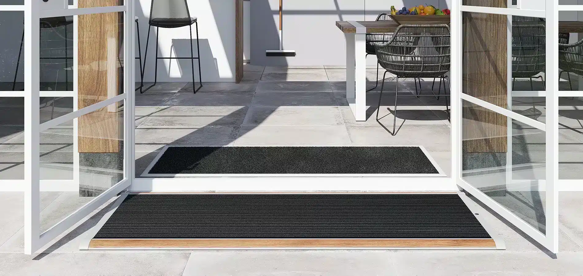 Minimalist Outdoor Waterproof Door Mat